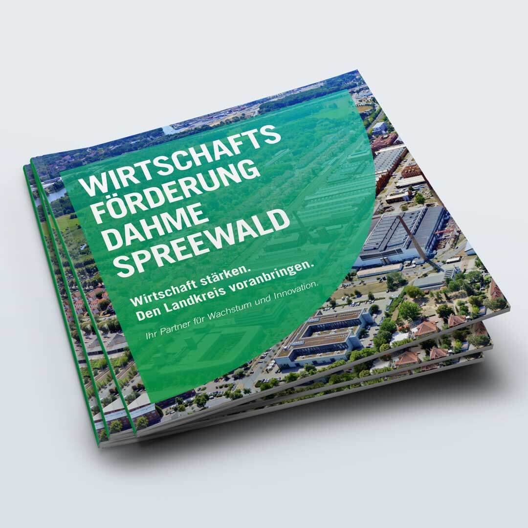 Referenz Radtke Grafikdesigner Berlin Broschüre Wirtschaftsförderung Dahme-Spreewald