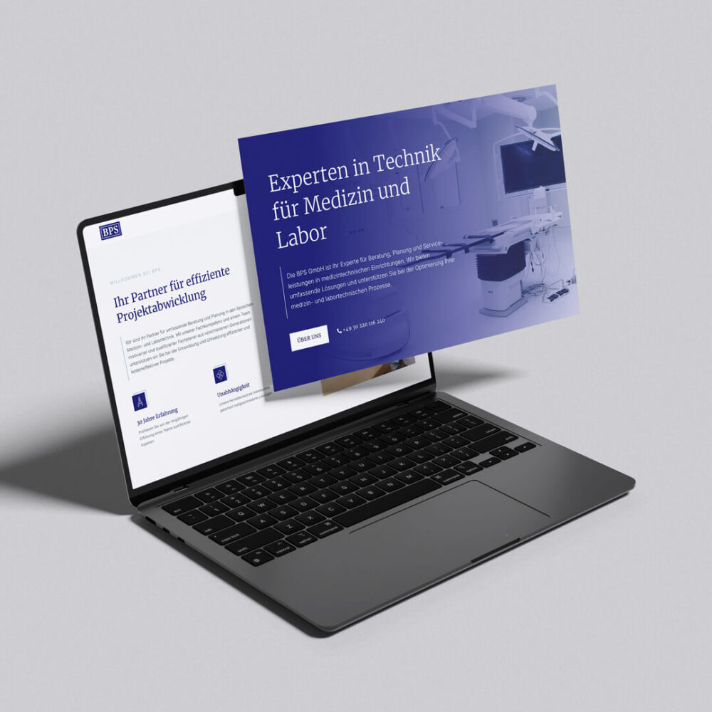 Referenz Radtke Grafikdesigner Berlin Website BPS